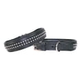thumbnail image 2 of Derby Dog Designer Series USA Leather Padded Bully Dog Collar - 14", 2 of 6