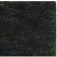 thumbnail image 3 of SAFAVIEH Sybella Solid Plush Polyester Sheep Shag Area Rug, Charcoal, 2'6" x 4', 3 of 3