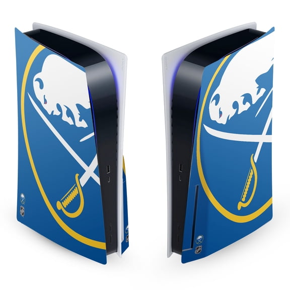 Head Case Designs Officially Licensed NHL Buffalo Sabres Oversized Vinyl Sticker Skin Decal Cover Compatible with Sony PS5 Disc Edition Console
