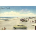 thumbnail image 2 of Art.com Cars on Beach, Stuart, Florida Stretched Canvas Print Wall Art, 24" x 16", 2 of 4