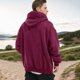 thumbnail image 3 of HISITOSA Sudadera con Capucha de Forro Polar de Manga Larga para Hombre, Ligera, de Uso Tecnológico, Suéter de Algodón Suave, Unisex, Casual, 3 of 7