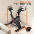 thumbnail image 5 of HXD-ERGO Exercise Bike Magnetic Home Stationary Bike with Free App Quiet Indoor Cycling Bike with 350lbs,with LCD Monitor Height-Adjustable Padded Seat, 5 of 9