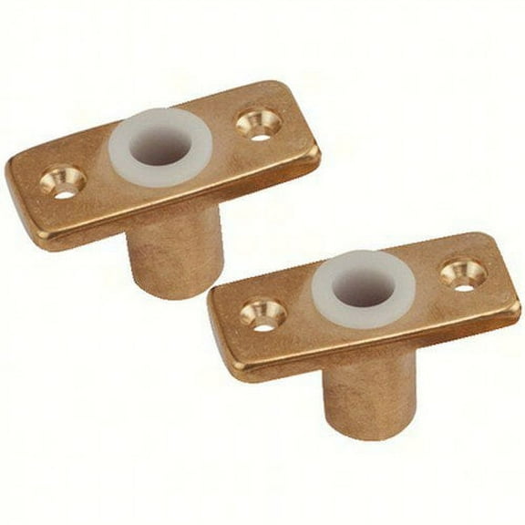SeaDog 2 Brass Round Horn Oarlocks