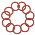 thumbnail image 2 of Silicone Seal Rings Dark Red 10Pcs Ice Cream Machine Accessories, 2 of 6