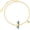 10K Yellow Gold, variant on Real 10k Gold Dragonfly Ankle Bracelet for Women, 10 Karat Gold Animal Lover Anklet Jewelry Gifts for Her, 9.4"+0.8"+0.8"