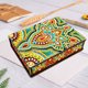 thumbnail image 5 of Caja de almacenamiento de joyas con pintura de diamantes de Mandala, caja de taladro con forma especial DIY, arte Likrtyny decoración de arte, 5 of 9