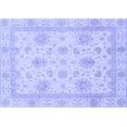 thumbnail image 1 of Ahgly Company Indoor Rectangle Oriental Blue Modern Area Rugs, 8' x 12', 1 of 4