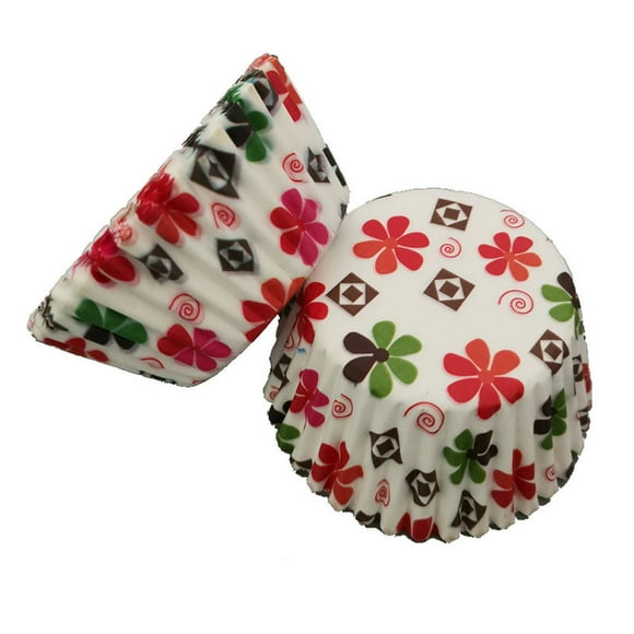 Cupcake Liners for Baking, 100Pcs Colorful Paper Cake Cupcake Liner Case Muffin Baking Cup Party