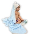 thumbnail image 2 of Toalla de Baño de Bambú para Bebés TIBURÓN, 2 of 7