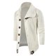 thumbnail image 2 of Suéter de chaqueta de cárdigan grueso de manga larga de color sólido informal para hombre Fridja  po4285, 2 of 7