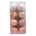 thumbnail image 1 of AMERTEER 8Pcs Christmas Tree Color Ball Color Drawing Shatterproof Boxed Glitter Multi-styles Scene Layout Lanyard Xmas Party Decor Hanging Ball Pendant for Festival, 1 of 10
