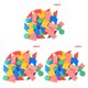 thumbnail image 3 of Bewildely 150Pcs Colorful Self-adhesive Stickers Colorful Geometric Decal Handmade Supplies Sticker Craft Toys Kids Children Type1, 3 of 6