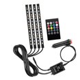 thumbnail image 1 of Luces interiores del coche Control de sonido 48LED Control remoto multicolor RGB Encendedor Baoblaze Luces interiores del coche, 1 of 8
