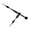 019 black second poi, variant on Tibvox 16inch Silent Quartz Clock Movement Kit Long Spade Hands Wall Clock Movements