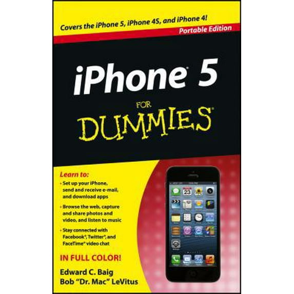 Pre-Owned iPhone 5 for Dummies Portable Edition (For Dummies) (Unknown) 1118503724 9781118503720