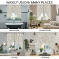 thumbnail image 3 of Spring Floral Swag Valances for Windows 2 Pack, Kitchen Window Curtains 36 Inch Length, Watercolor Flowers Leaves Tree Branches Beige Privacy Swag Curtains for Living Room/Bathroom 36"x36", 3 of 8