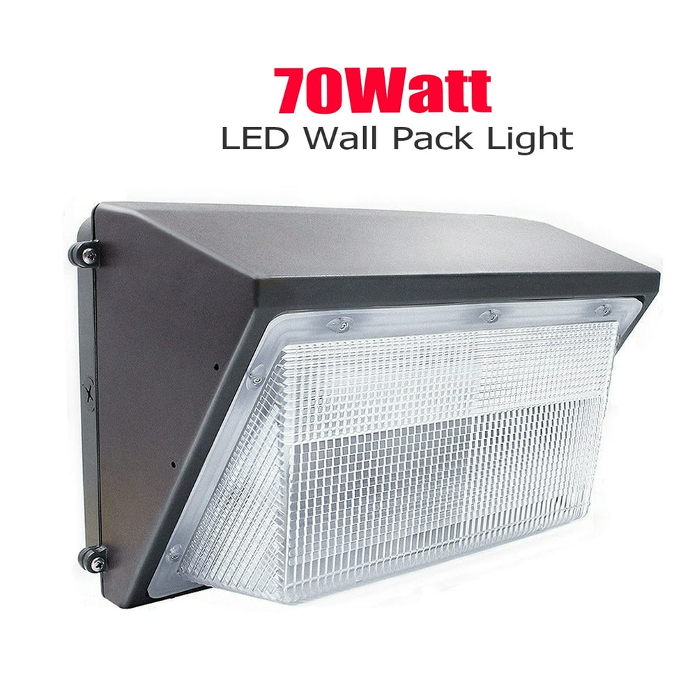 70w Led Wall Pack Light Commercial Grade Weatherproof Outdoor Perimeter