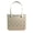 Cream, variant on Waterproof EVA Tote Bag for Women, Washable Open Top Beach & Pool Carry Bag, Lightweight Utility Tote for Travel, Gym, Camping & Grocery Use, Black