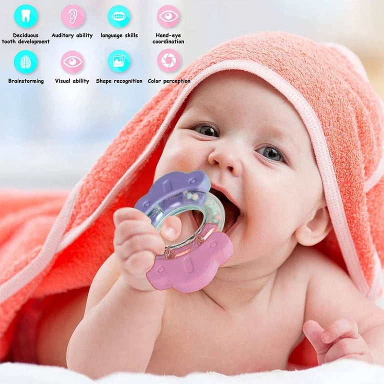 VONGEM Baby Rattles & Teethers, 14-Piece Set With Case photo 4