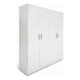 thumbnail image 1 of Klair Living Modex Armoire de Rangement Utilitaire Polyvalente (Ensemble de 2 Pcs) en Blanc, 1 of 8
