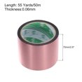 thumbnail image 2 of Rose Red Metalized Tape 2.8 Inch x 55 Yards for Detailing Accent Wall, Graphic Arts, 2 of 5