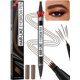 thumbnail image 1 of Bolígrafo para cejas Vevivia Lighting Magical 2 en 1, impermeable, negro y marrón, 1 of 7