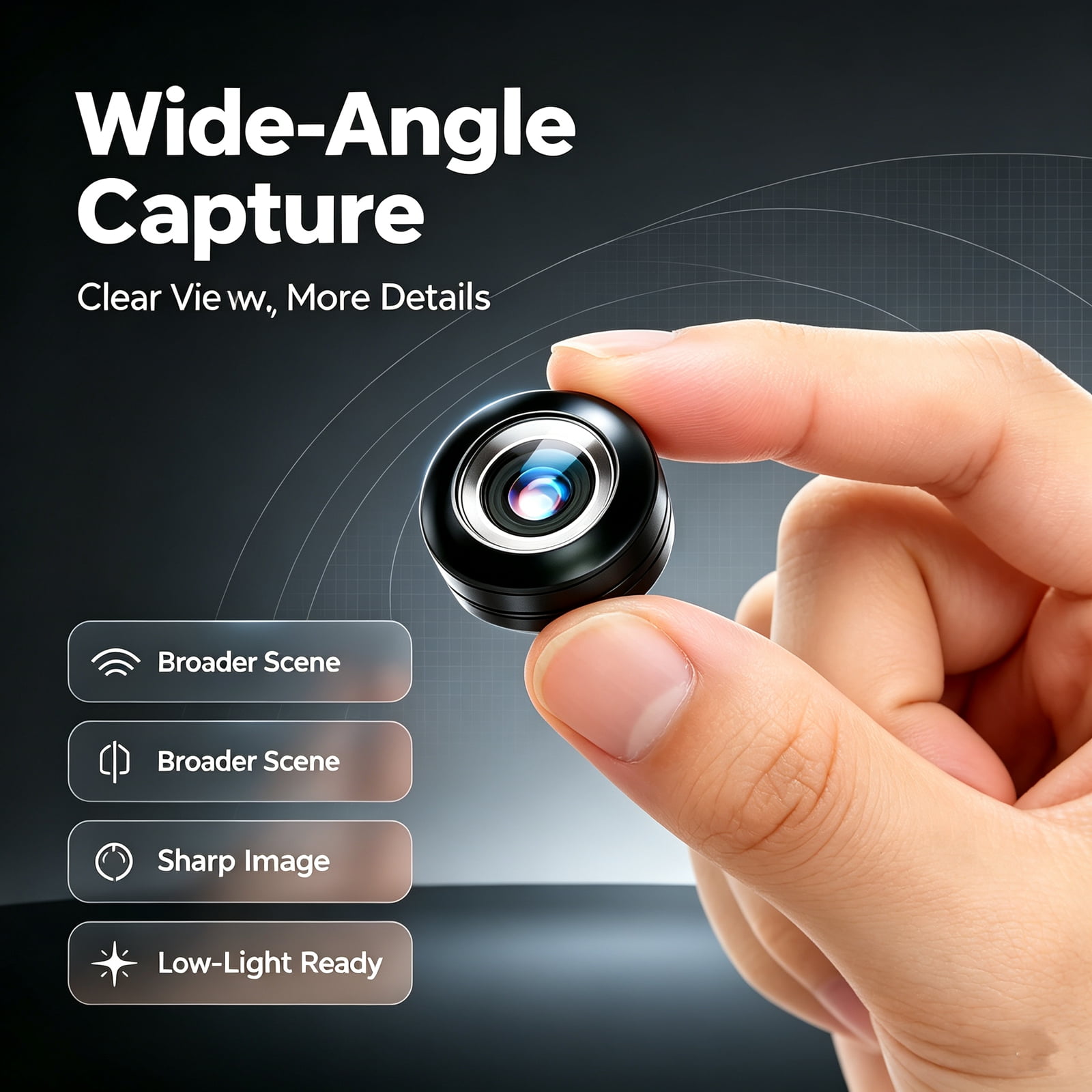 Wireless WiFi Security Camera Home Indoor Outdoor Camera House Cam 1080P Car Camaras Smart Camera Baby for Hous Home Office Outdoor Mobile APP Remote Security No Need G6