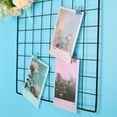 thumbnail image 6 of Uxcell 14"x14" Wire Grid Panel, 2 Pack Wall Grid Panels Board Photo Display Decor Hanging Organizer, Black, 6 of 6