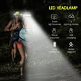 thumbnail image 3 of Lámpara frontal Linterna frontal ligera recargable por USB para exteriores, resistente al agua, para Tomshoo  Lámpara frontal, 3 of 7