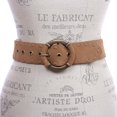 thumbnail image 3 of Women's 1 7/8" Lace Edged Braided Cow Suede Leather Round Belt, 3 of 4