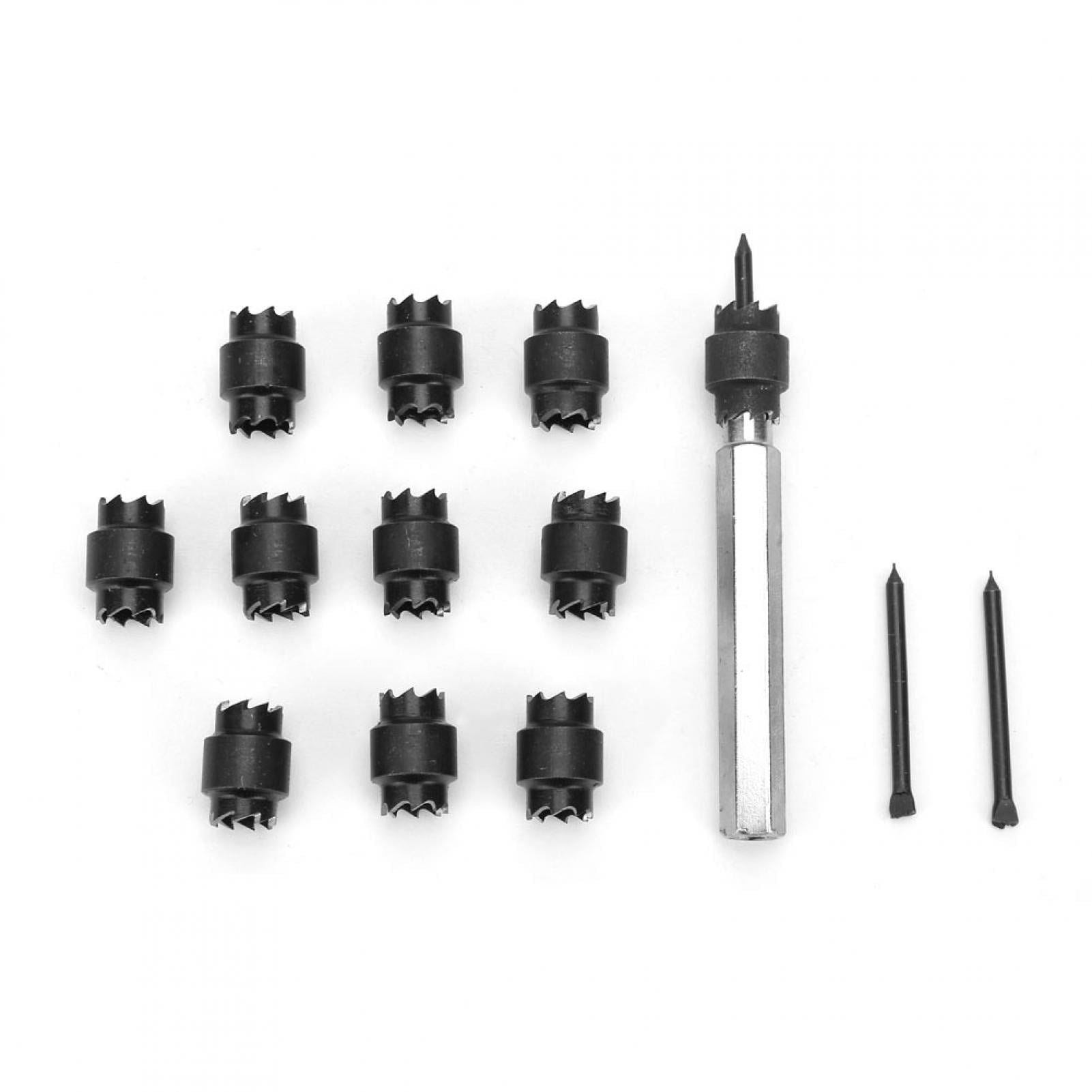 Spot Weld Drill Bits, 13Pcs Durable Professional  Spot Weld Cutter Tools  For Industrial Supplies For Power Drill Spot Welding