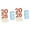 2, variant on MOMOJIA 2026 Christmas Reindeer Sticker Waterproof PVC Decal for Holiday Homes Decors