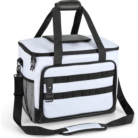 Soft Cooler Bag, Collapsible Cooler with Adjustable Shoulder Straps, Ice Chest for Camping, Beach, Hiking, Picnic