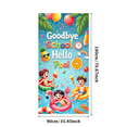 thumbnail image 6 of Colorful Summer Goodbye School Hello Pool Banner for Kids Party Pool Party Summer Celebration, 6 of 8