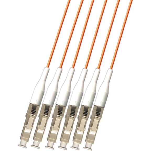 RiteAV - Direct Burial/Outdoor LC-LC 6-Strand Fiber Optic Cable - Multimode (50/125) - 10M