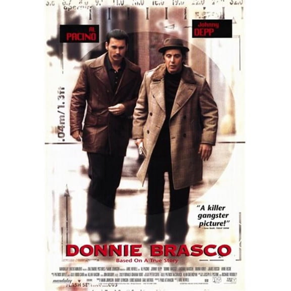 Pop Culture Graphics Donnie Brasco Movie Poster - 11 x 17