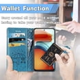 thumbnail image 3 of for Xiaomi Poco X3 GT (Not Poco X3) Cartoon Cute Wallet Case,Cat Dog Style Flip Phone Cover with ID Card Holder PU Leather Cases for Xiaomi Poco X3 GT MG Blue, 3 of 13