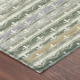 thumbnail image 3 of Addison Rugs Chantille Indoor/Outdoor Transitional Damask Basil Machine Washable Rectangle Rug, 3' x 5', 3 of 8