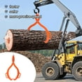 thumbnail image 3 of TABODD Claw Hook, Log Lifting Tongs， Heavy Duty Grapple Timber Claw,Lumber Skidding,Log Lifting (25"), 3 of 9