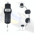 thumbnail image 3 of Fichiouy Digital Force Gauge Meter Push Pull Tester Dynamometer Thrust Meter 500N /50kg, 3 of 9