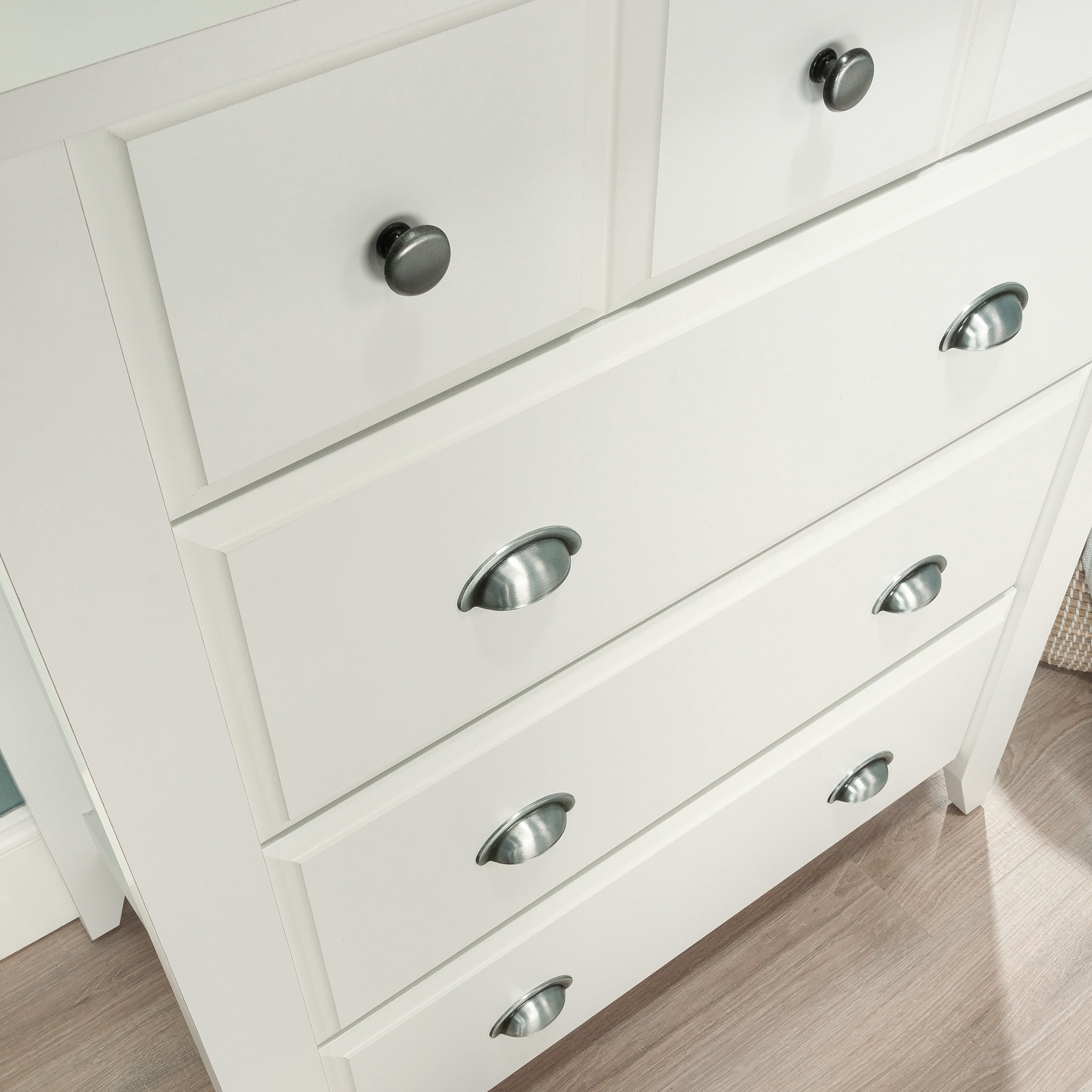 Sauder Shoal Creek 4 Drawer Chest, Soft White Finish