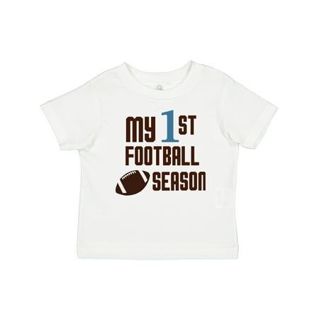 

Inktastic My First Football Season Gift Baby Boy or Baby Girl T-Shirt