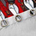 thumbnail image 4 of Castle Fairy Sisterhood Curtains Pack of 2 (42x84 Each),Romantic Theme Curtains Blackout, 4 of 6