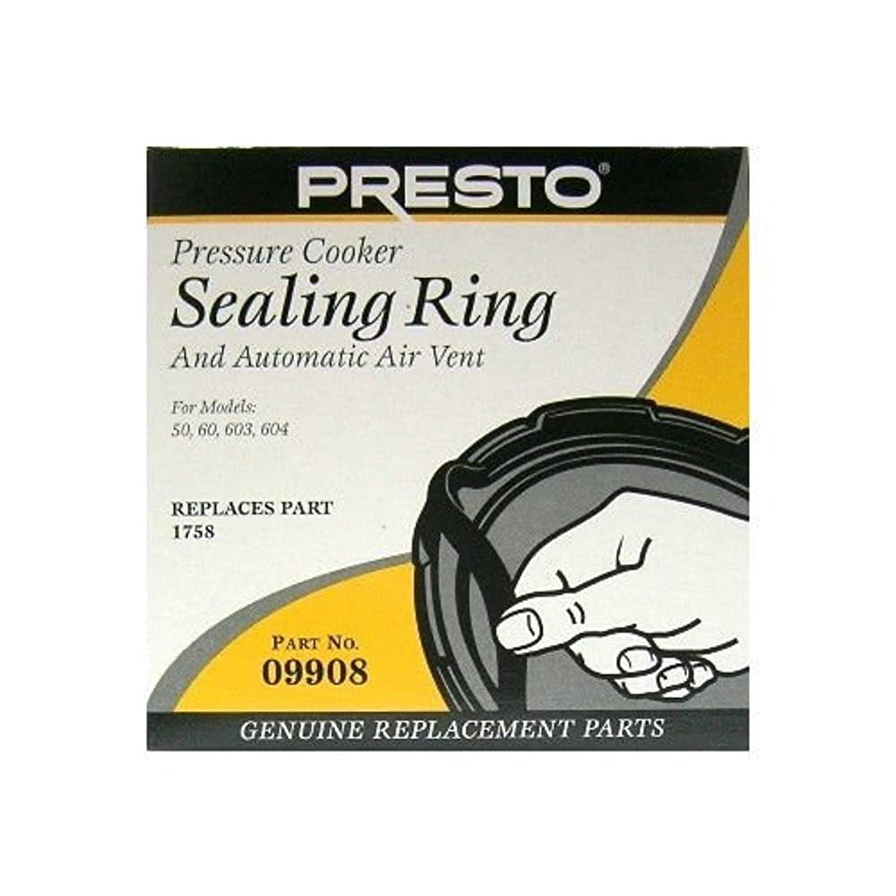 Presto Pressure Cooker Sealing Ring With Air Vent Over Pressure