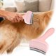 thumbnail image 2 of Peine para eliminar el pelo en forma de V para gatos y perros Peine para eliminar el pelo en forma de V Cepillo para eliminar el pelo largo y corto Cepillo para eliminar el pelo, 2 of 5