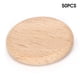 thumbnail image 3 of Viruta De Madera Redonda, Rebanadas De Madera En Blanco, Adornos De Madera, Accesorios De Ropa, Accesorios De Decoración De Bricolaje Artesanal De Madera Para álbumes De ANGGREK Otros, 3 of 8