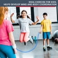 thumbnail image 3 of Jump Rope Brightedly - Mango de madera para multijugador (4,9 m), color azul, 3 of 8