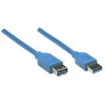 thumbnail image 3 of Manhattan USB 3.2 Gen 1 Extension Cable - 5 Gbps, 10 ft., Blue - Lifetime Warranty, 3 of 5
