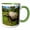 Green/White, variant on 3drose, Giant Tortoise, Fregate Island, Seychelles-af39 Awr0009 - Alison Wright, 11oz Two-tone Yellow Mug
