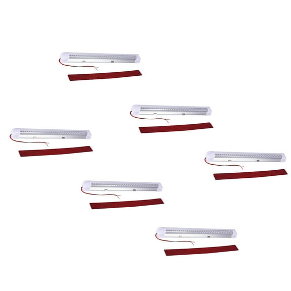 ULTNICE LED Tube Light High Brightness Dual Row 72LED Chips Instant Lighting White PC Aluminum 2PCS